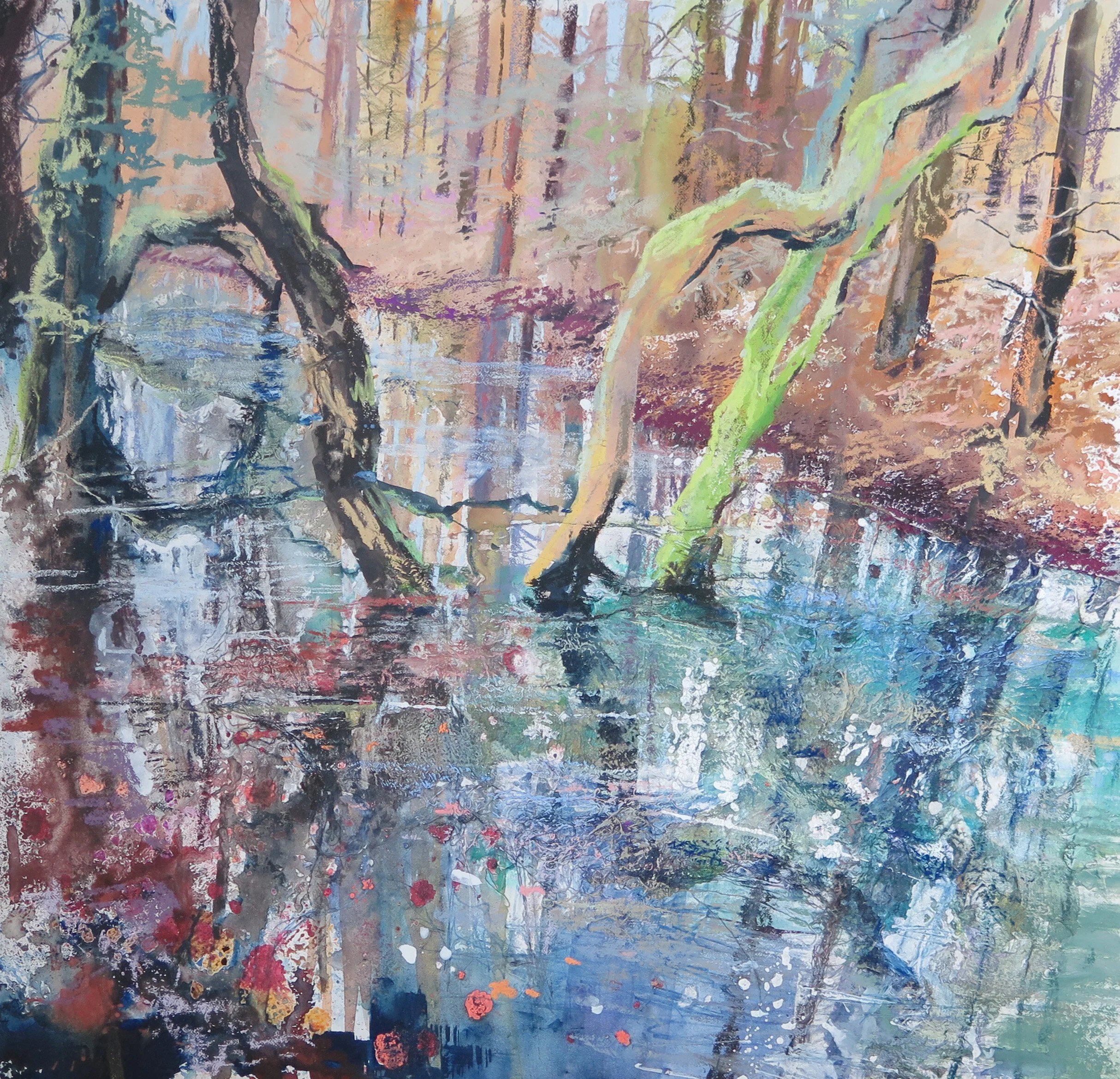 Winter Forest Stream