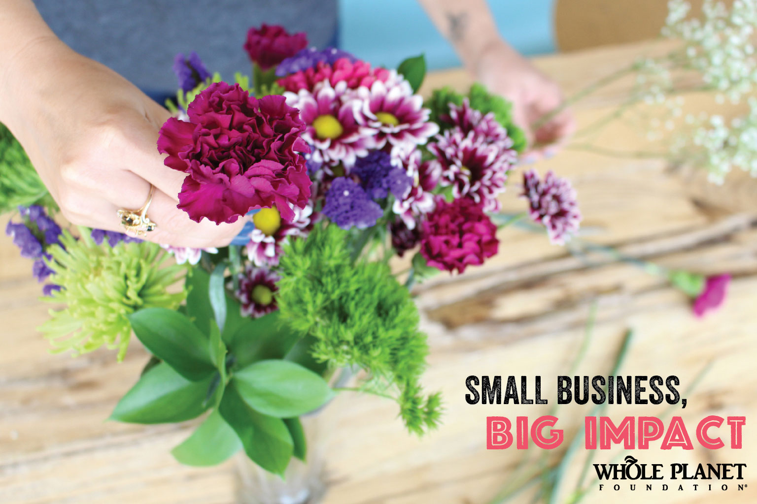 Based in Austin, the Whole Planet Foundation is an organization developed by Whole Foods Market. It is a non profit organization that alleviates poverty through microcredit lending around the world and every March they dedicate to encouraging donat