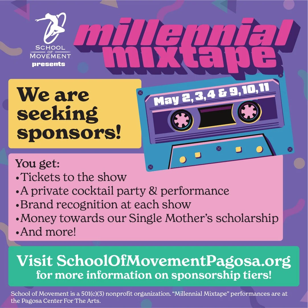 School of Movement Sponsorship Social Media Post