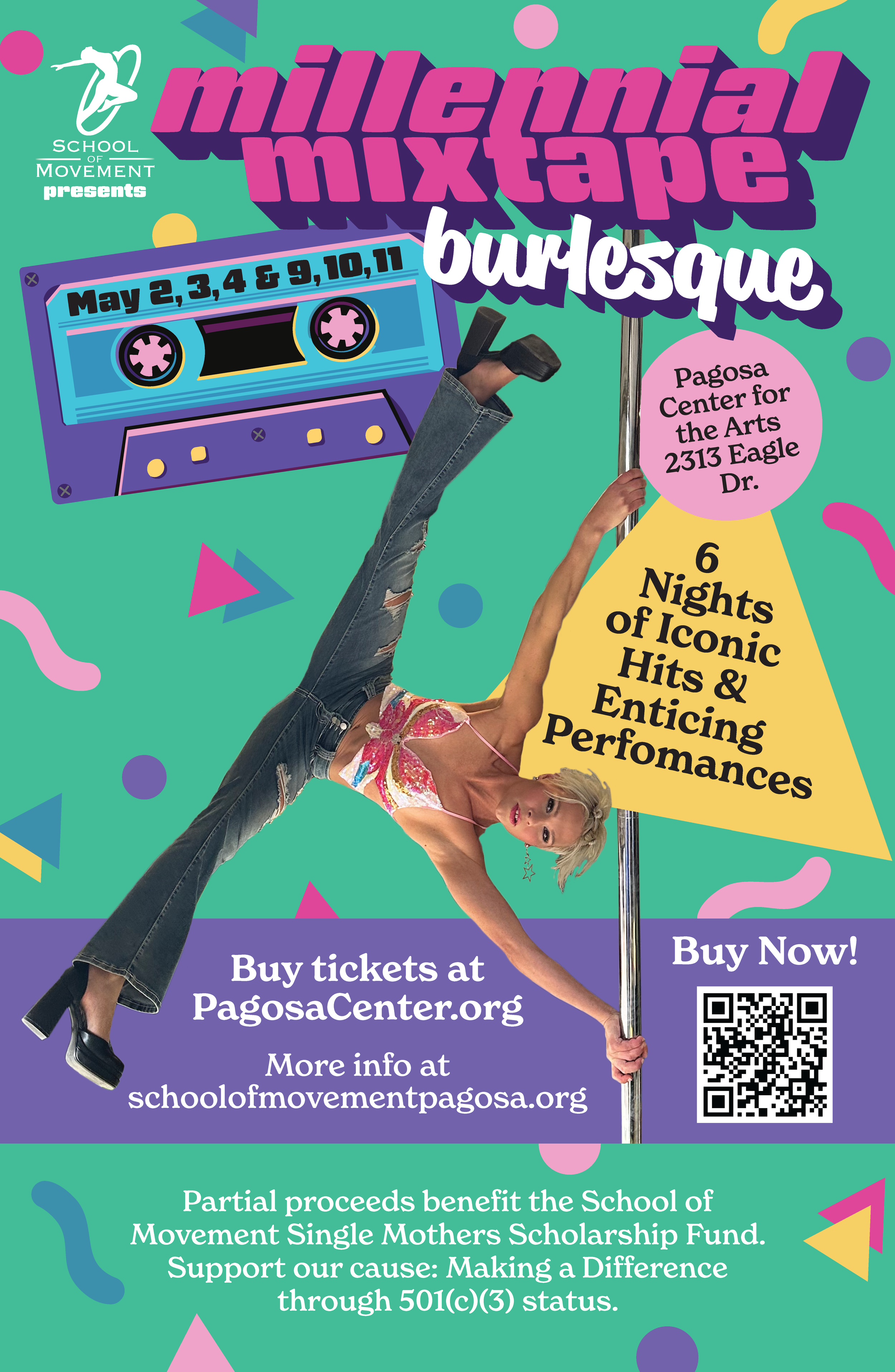 School of Movement Show Poster
