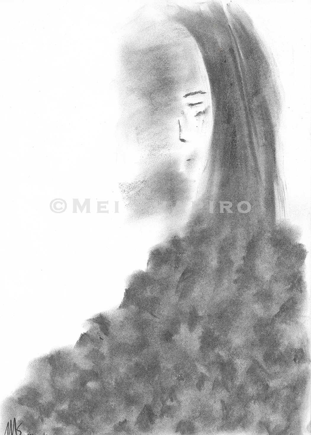 sinking in clouds of despair