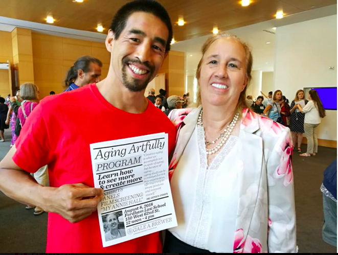 Thank you so much Gale Brewer! It was a pleasure to meet you!