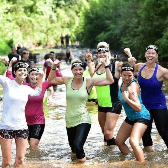 Lyndey Zwing of Adams and Reese LLP 12 mile Spartan Super mud run in Asheville complete with 27 obstacles. #fitlife #livingabovethebar @scbaryld