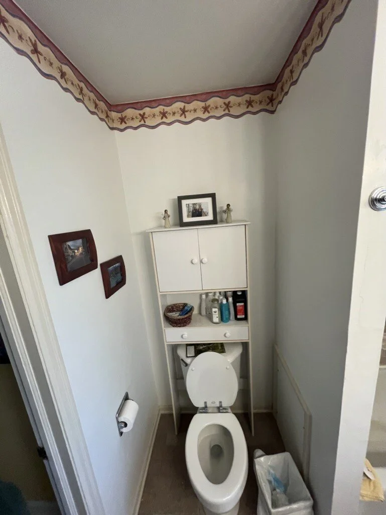 Before: main floor bathroom