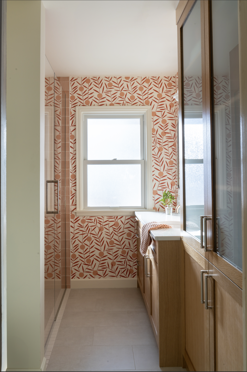 Remodeled main floor bath