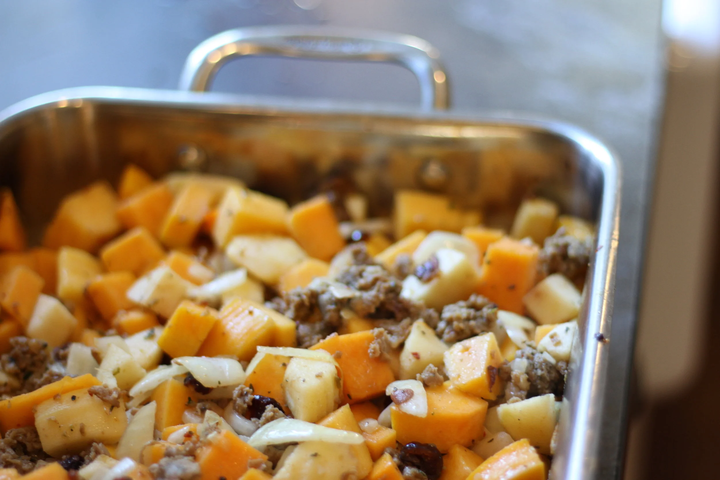 paleo sausage stuffing