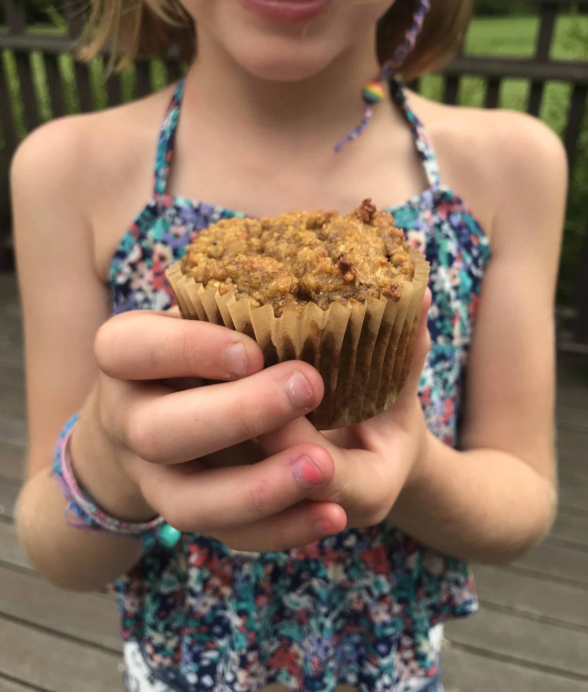 summertime zucchini muffins