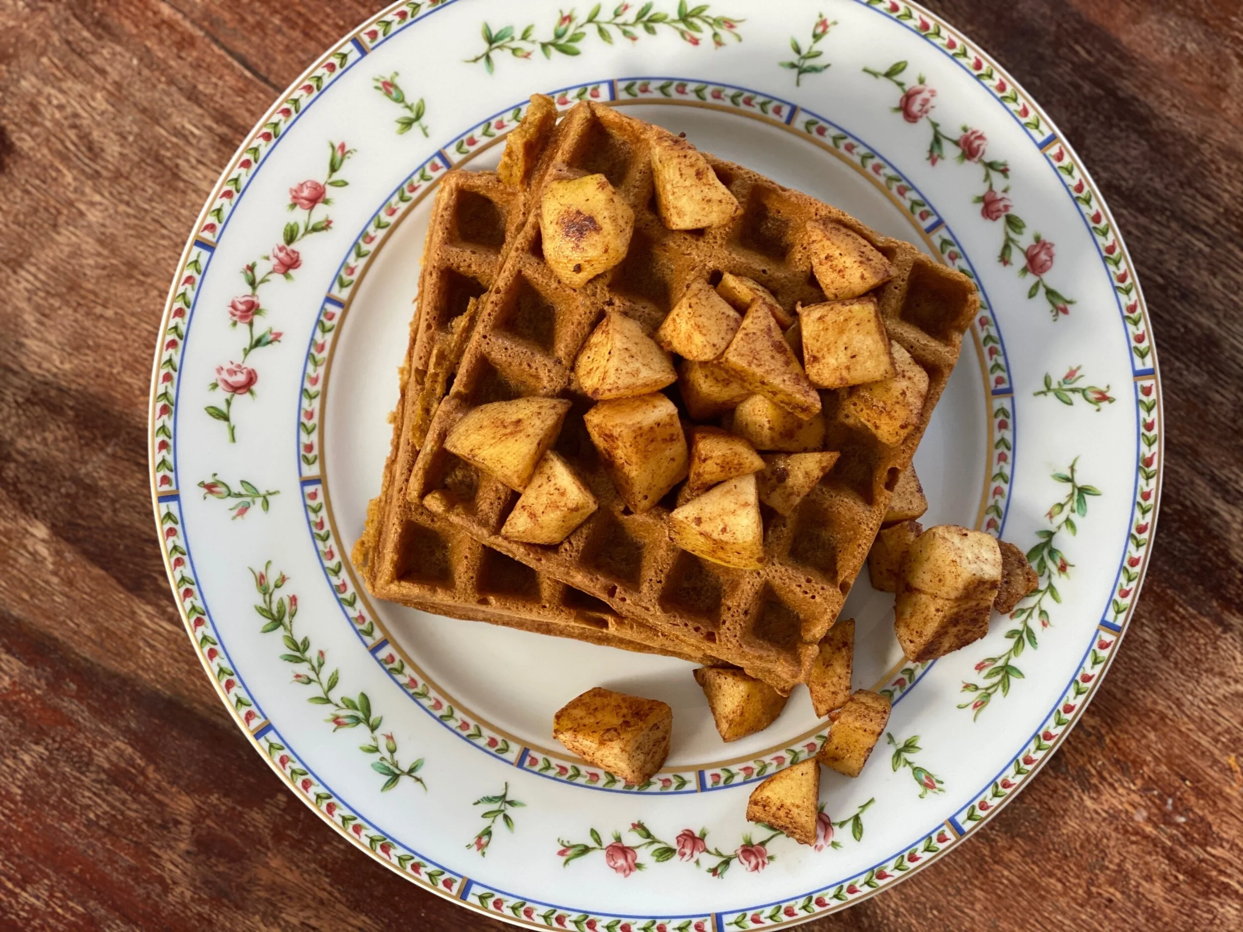 grain-free pumpkin spice waffles