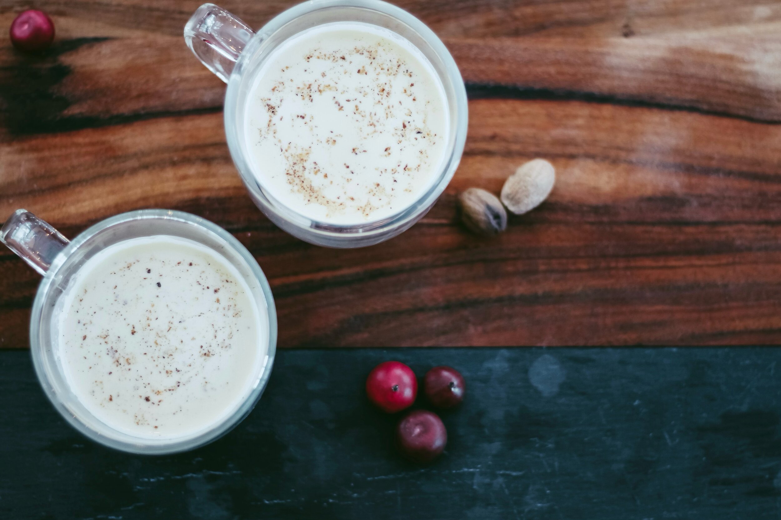 homemade egg nog