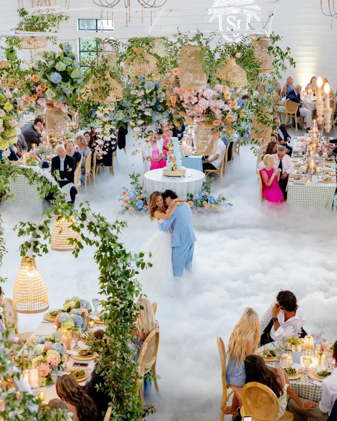 We&rsquo;re still thinking about this perfect day ✨

Designing this wedding was all about creating an unforgettable, elegant, and airy garden-style atmosphere that captures your attention right away. We used statement designs for their dance floor, h