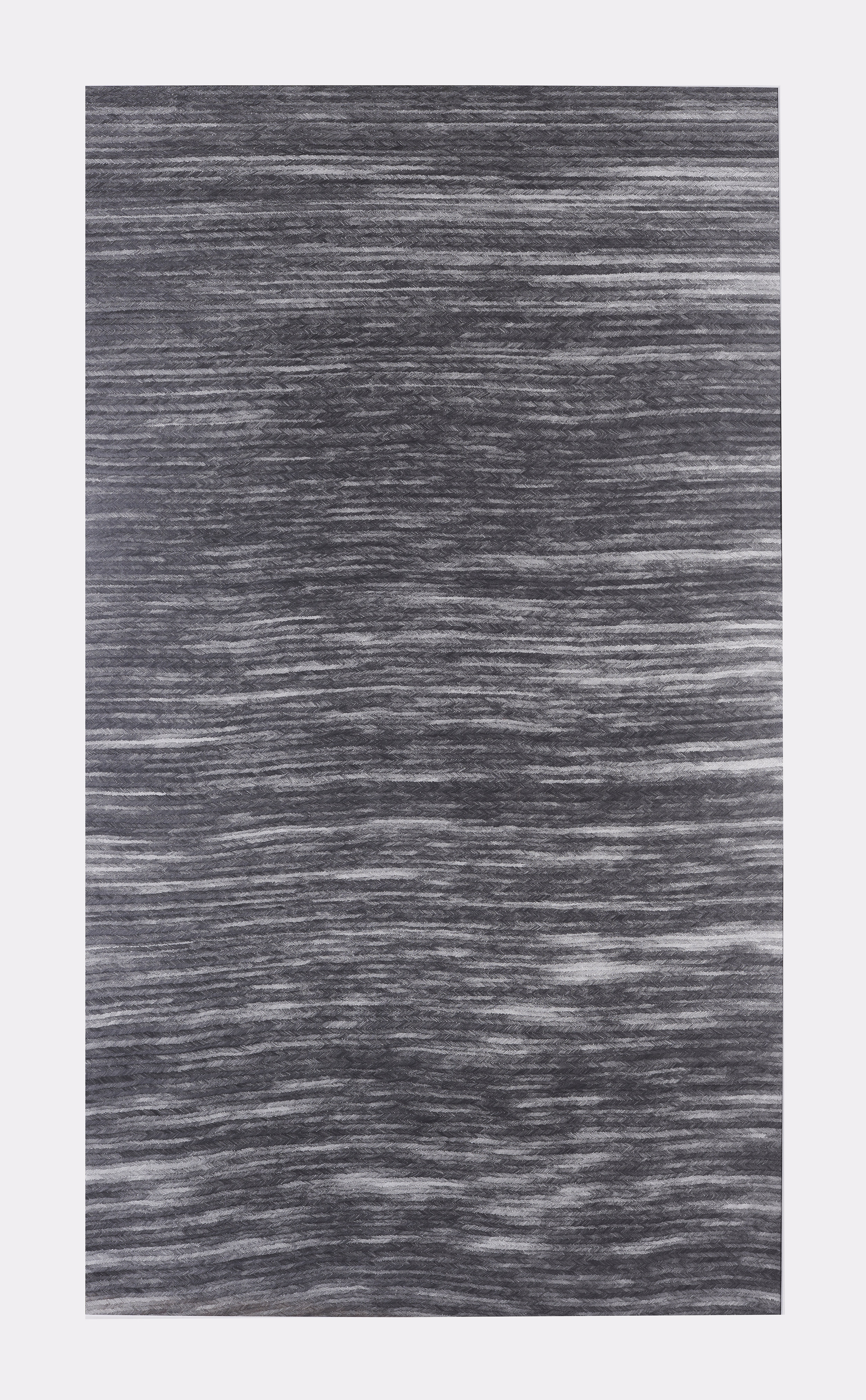Woven Graphite on paper