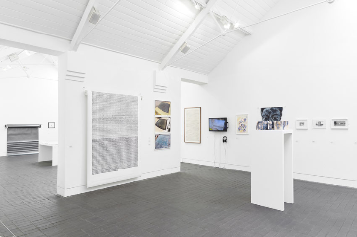 “Weave’ in the Jerwood Drawing Prize 2017 - 2018. Jerwood Space London