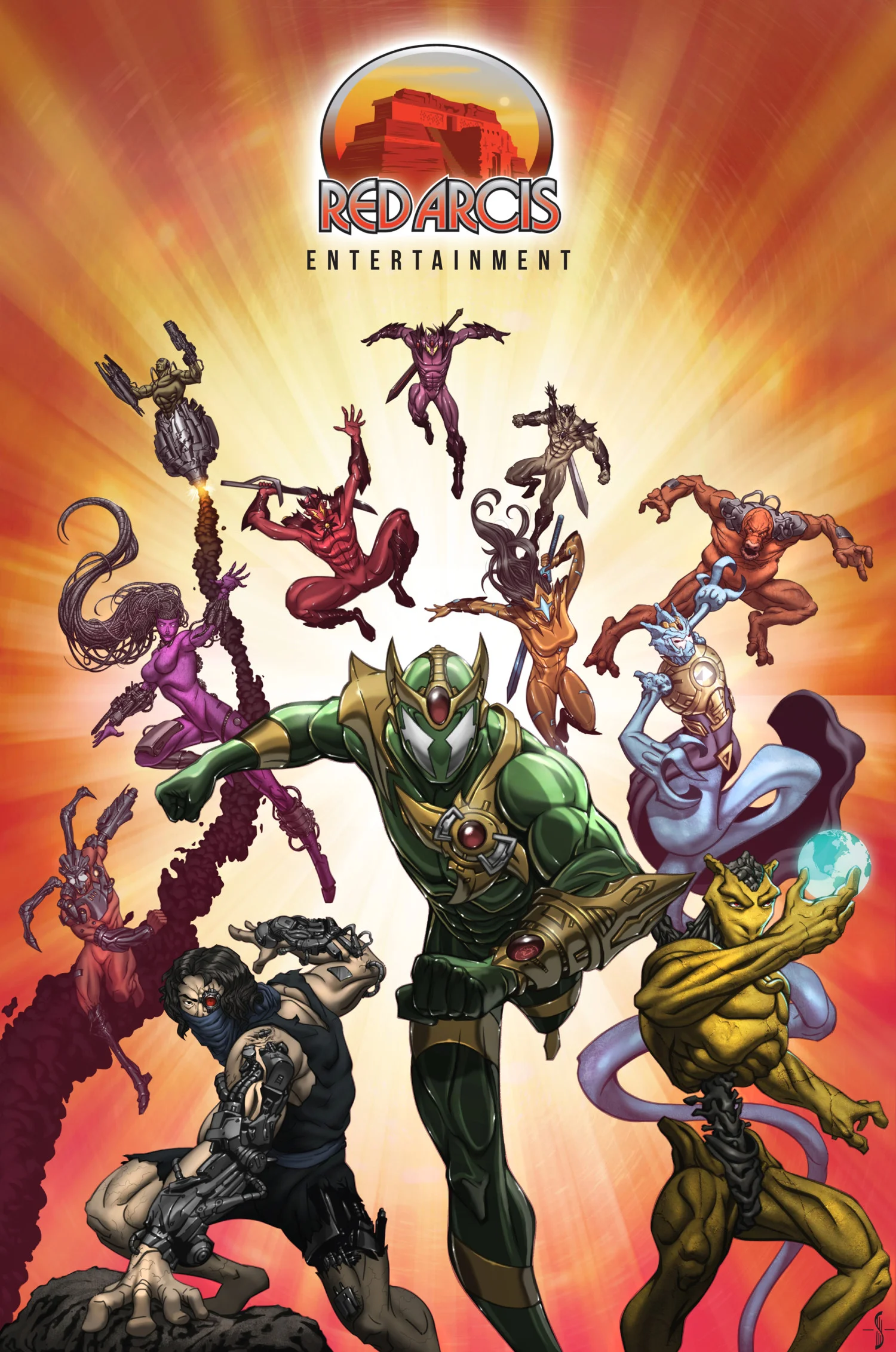 Print - RAE Comics Universe