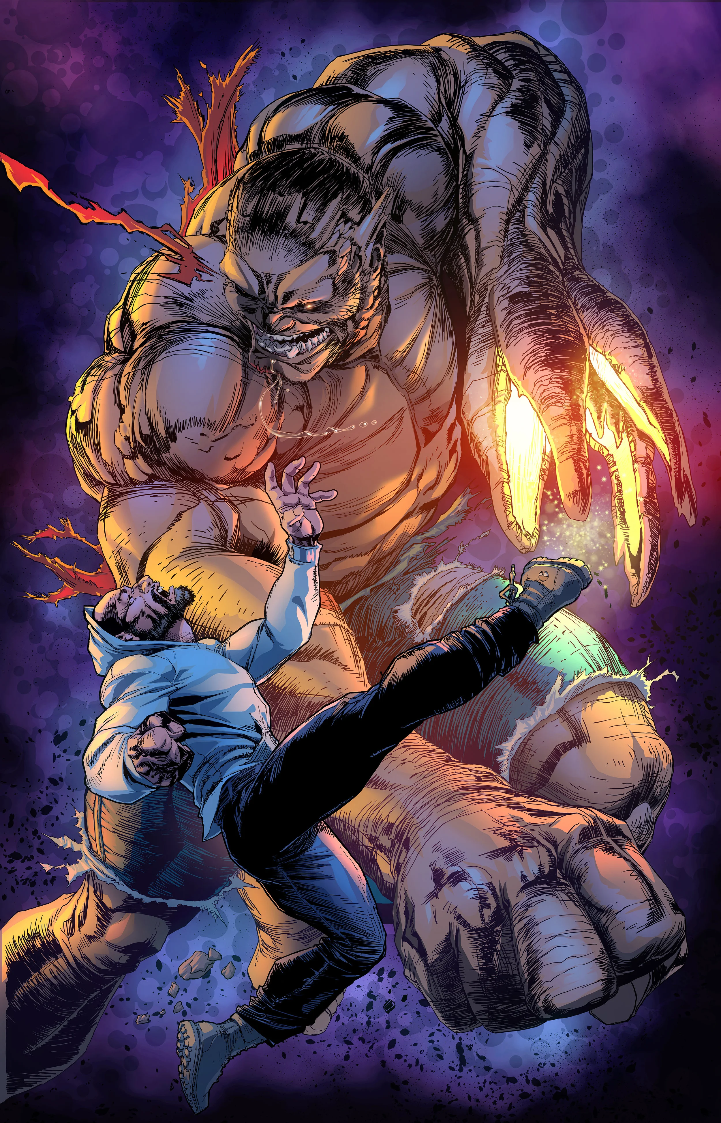 Print - Monster Cale Vs Ethos