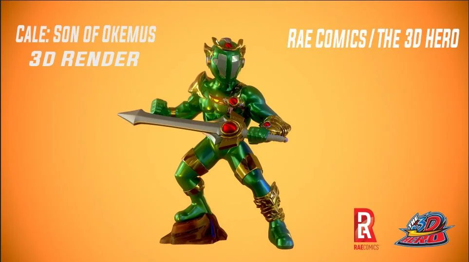 Cale: Son of Okemus - 6.5inch Figurine