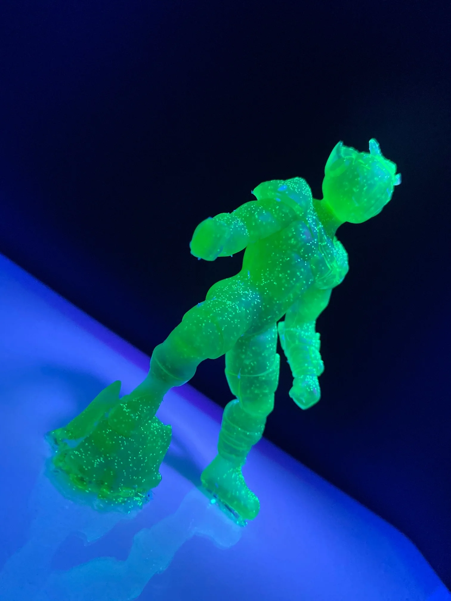 Cale: Son of Okemus - 3.5 Inch Clear Green Resin Figurine