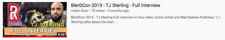 Interview: RAE Comics x BLERDCON 2019