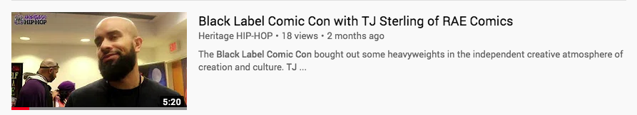Interview: RAE Comics x BlackLabelComicCon 2019