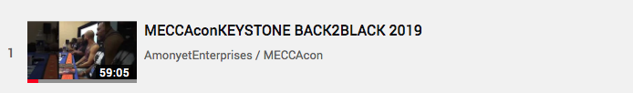 MECCAconKEYSTONE BACK2BLACK PANEL 2019