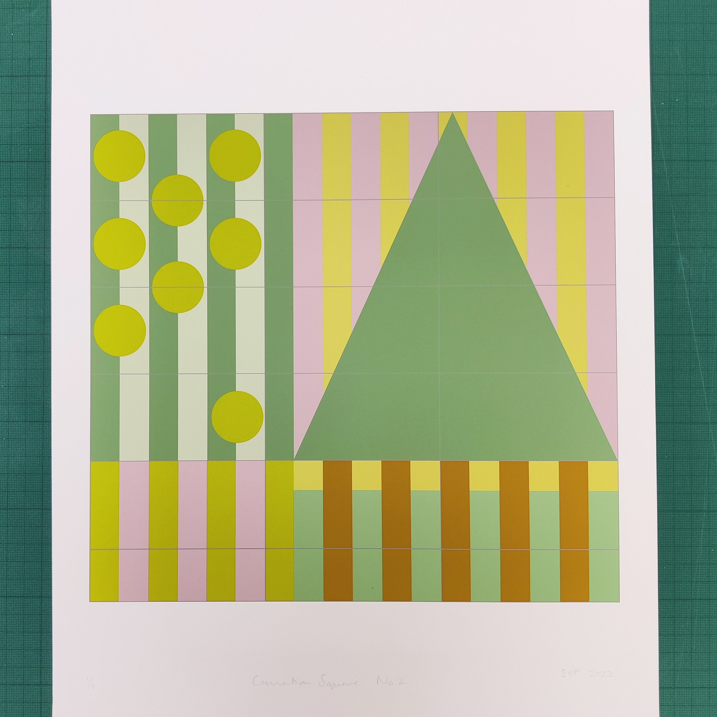 Corination Square No.2 print by Sarah Emily Porter