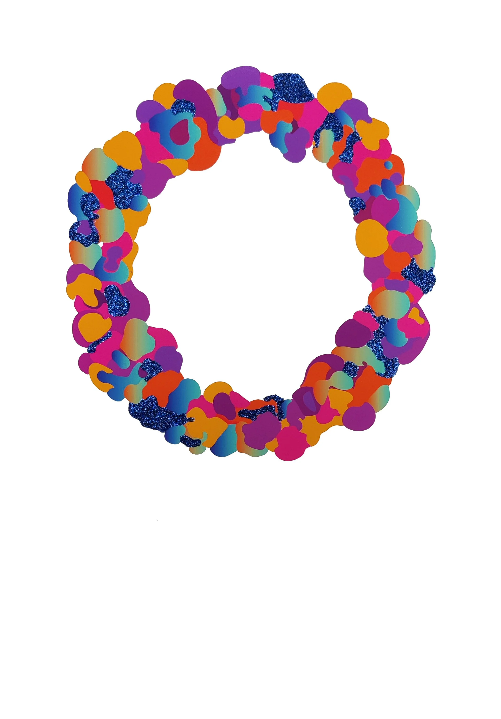 Wreath print by Sarah Emily Porter