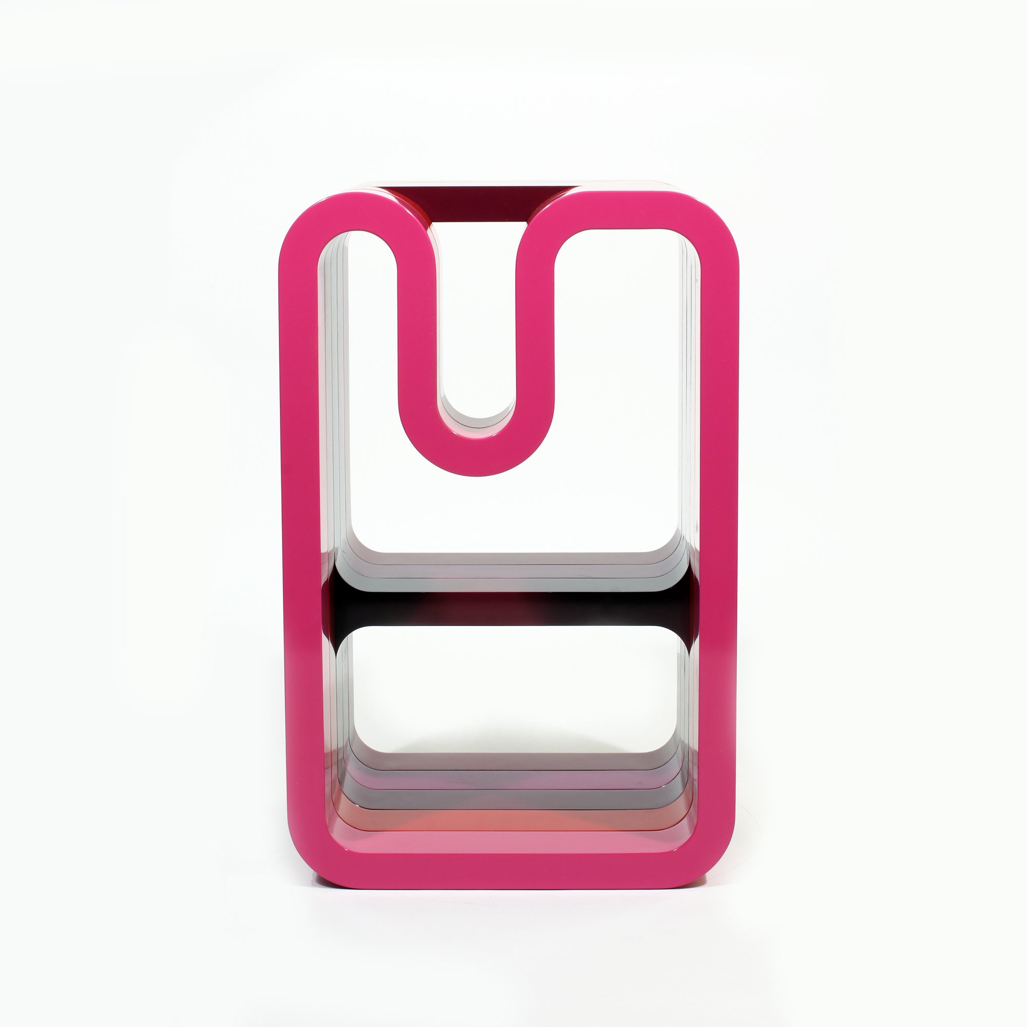 Loop Side Table (Pink)