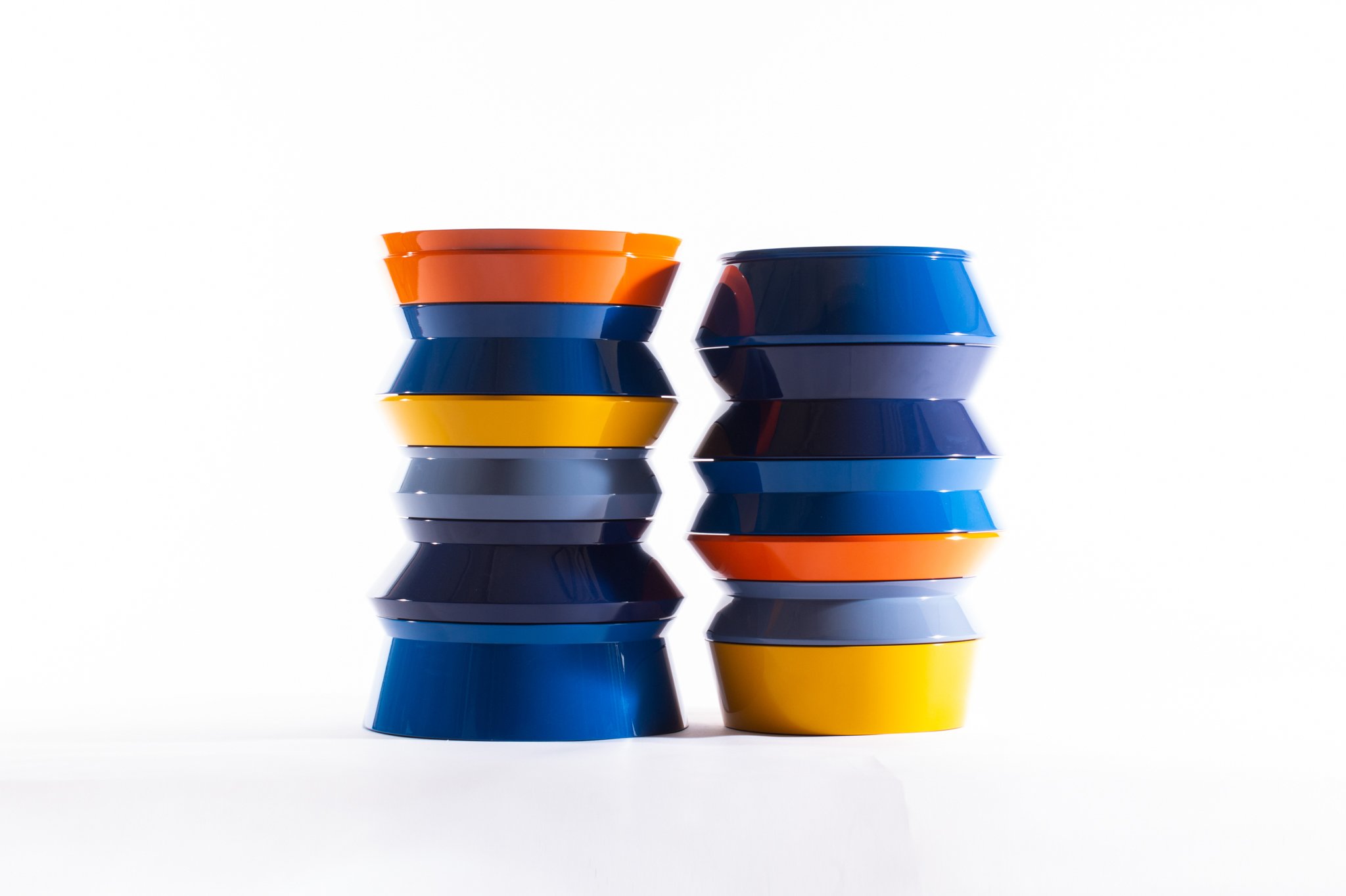 Colour Reel Side Tables 001 + 002