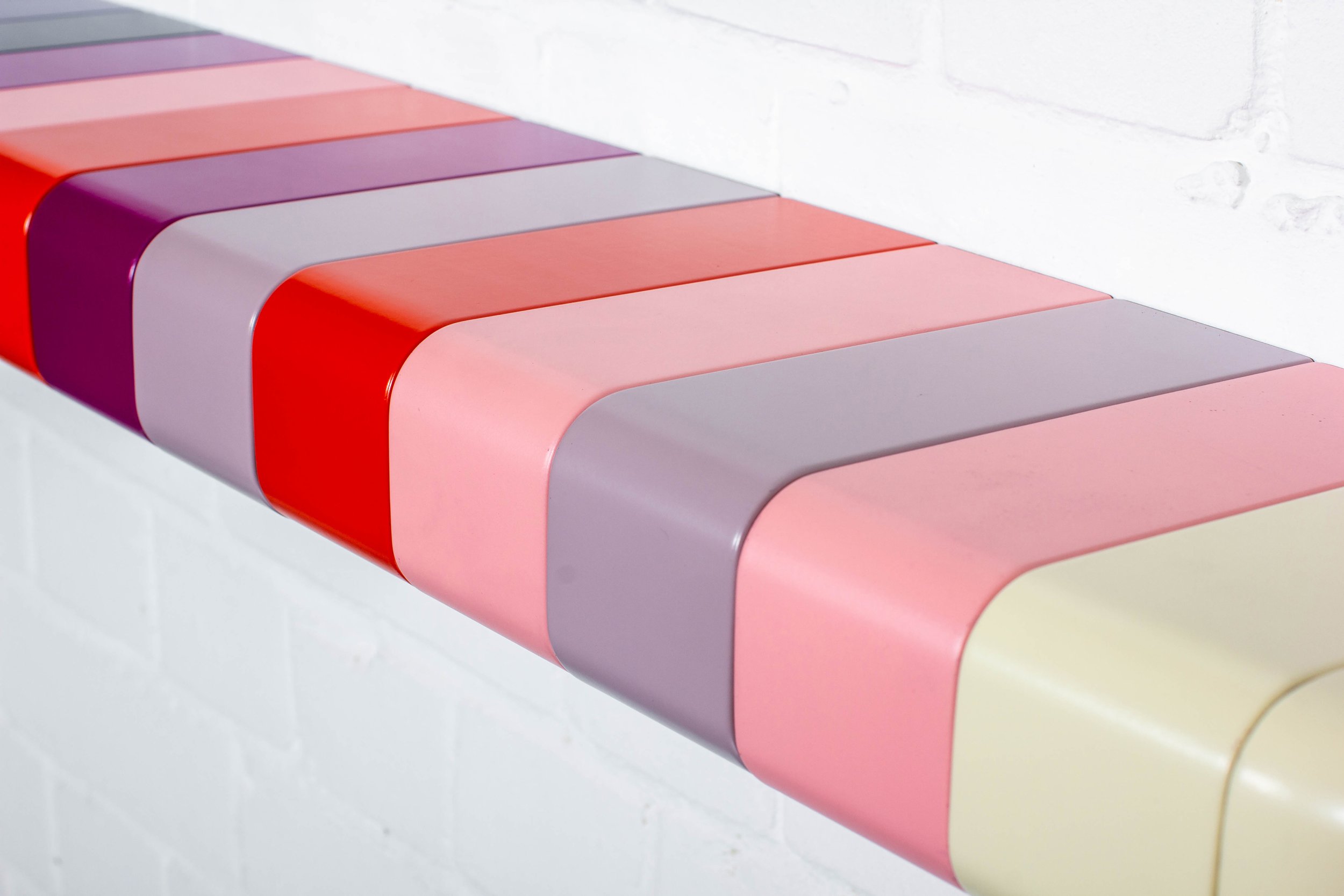 Colour Bar Shelf Detail