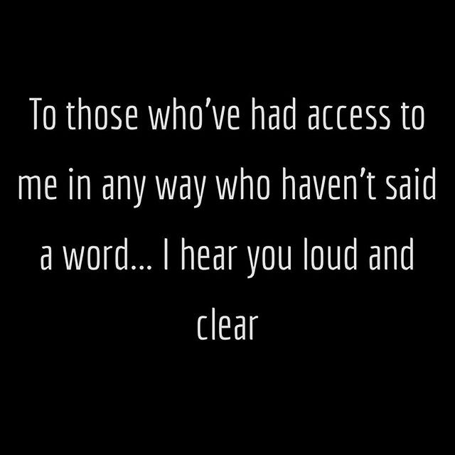 To be my friend, family, coworker, associate - whatever you consider me - if you constantly draw in on my presence and support, or even my fun energy, interact with me in SOME capacity, but you&rsquo;ve decided to keep quiet and ignore things going o