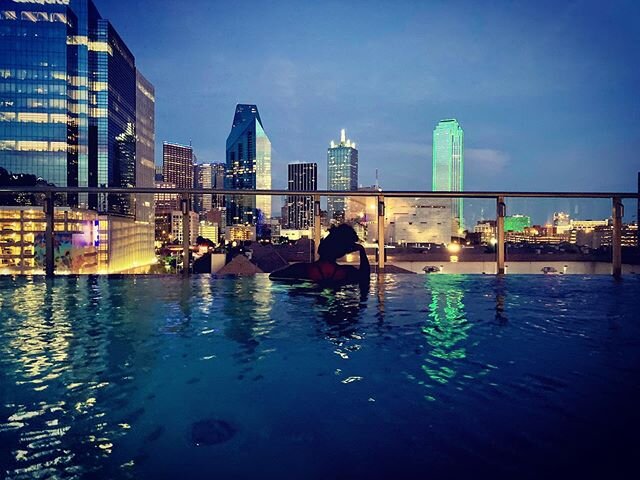 Mini-vacays, sunsets, and skylines. #dallas