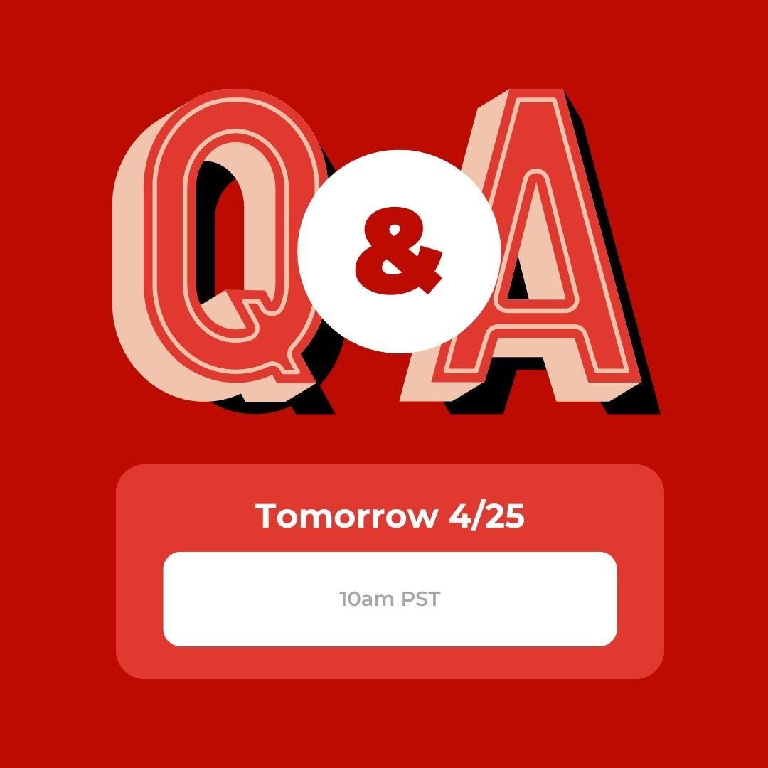 Don't forget! Tomorrow at 10am PST, I'll be hosting a live Q&amp;A with @the.peaceful.mother. 

Let's talk about:

Practical tools to manage stress and anxiety
Techniques to regulate emotions in yourself and your kids
How art therapy and EMDR can sup