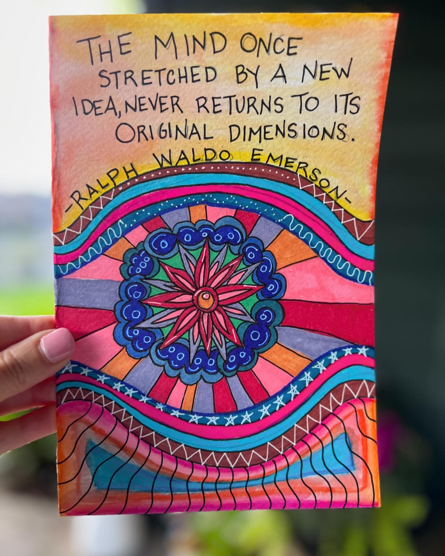 🌟 Let&rsquo;s ignite our minds! 🌟 

&ldquo;The mind, once stretched by a new idea, never returns to its original dimensions.&rdquo; 
- Ralph Waldo Emerson 

📚✨ Let&rsquo;s embrace therapy, creativity, and reading to expand our horizons! 

#MindStr