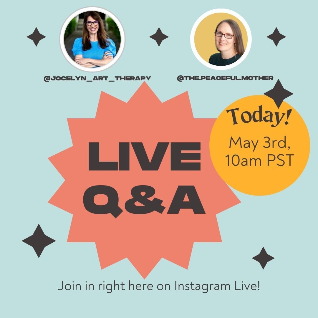 Hey Everyone 🌟 I'm going LIVE on Instagram TODAY at 10 AM PST for another exciting Q&amp;A session! 🎥✨ I am thrilled to have Emilie from @the.peaceful.mother join us this time. We&rsquo;ll dive into emotional regulation and discuss some fantastic w