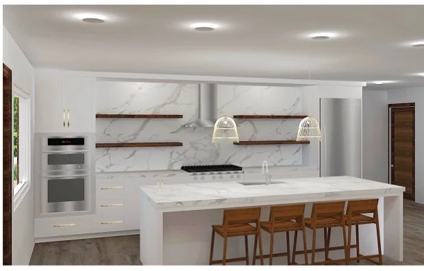 It makes me so happy to learn new skills, this one was really challenging but worth it. Created this rendering for an exciting commercial project! Can&rsquo;t wait to see it develop!