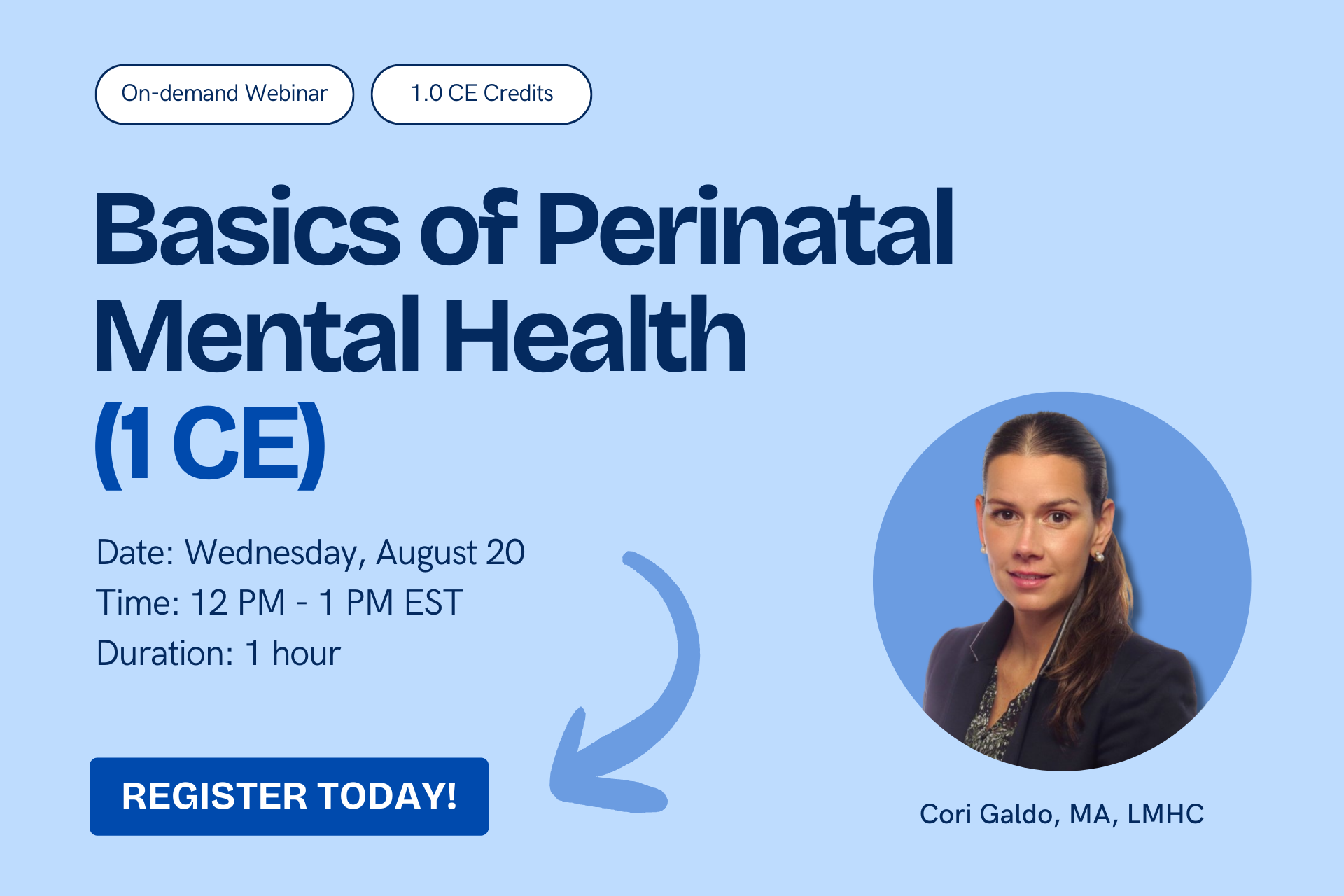 Webinar: Basics of Perinatal Mental Health — Seleni Institute