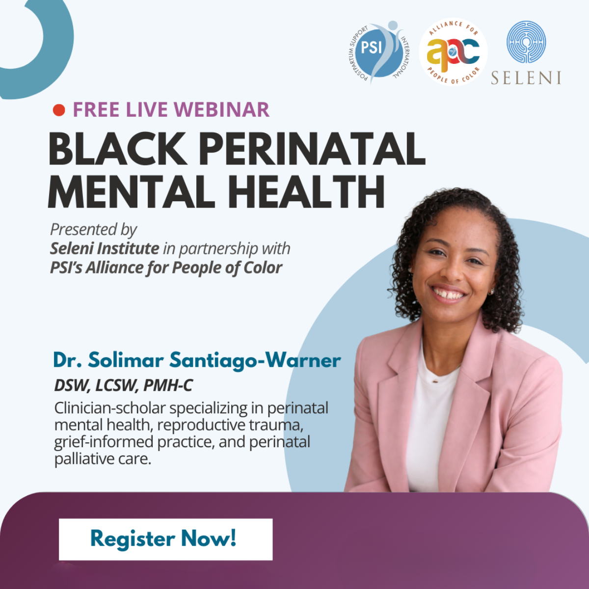 Webinar: Black Perinatal Mental Health