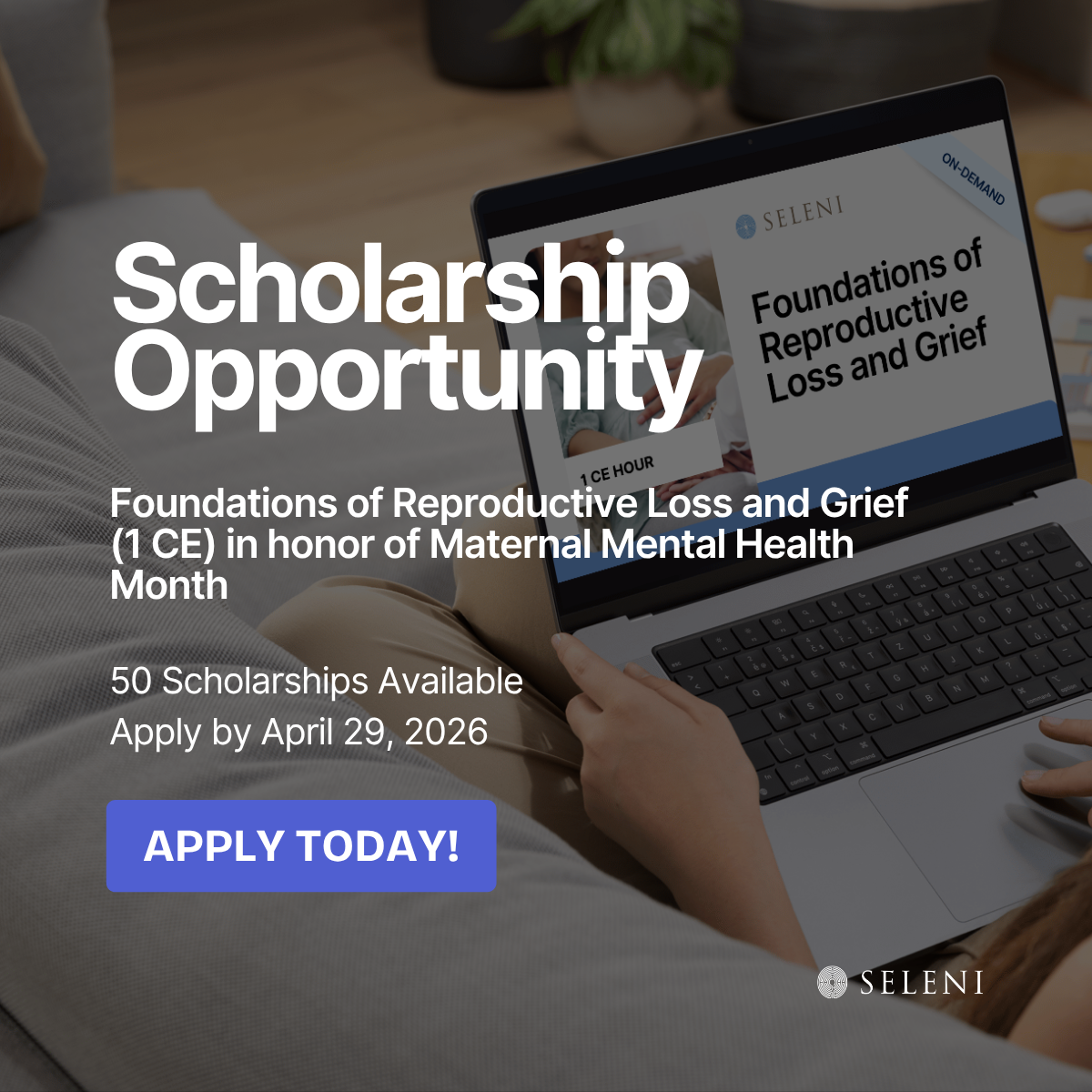 Scholarship Opportunity: Maternal Mental Health Month