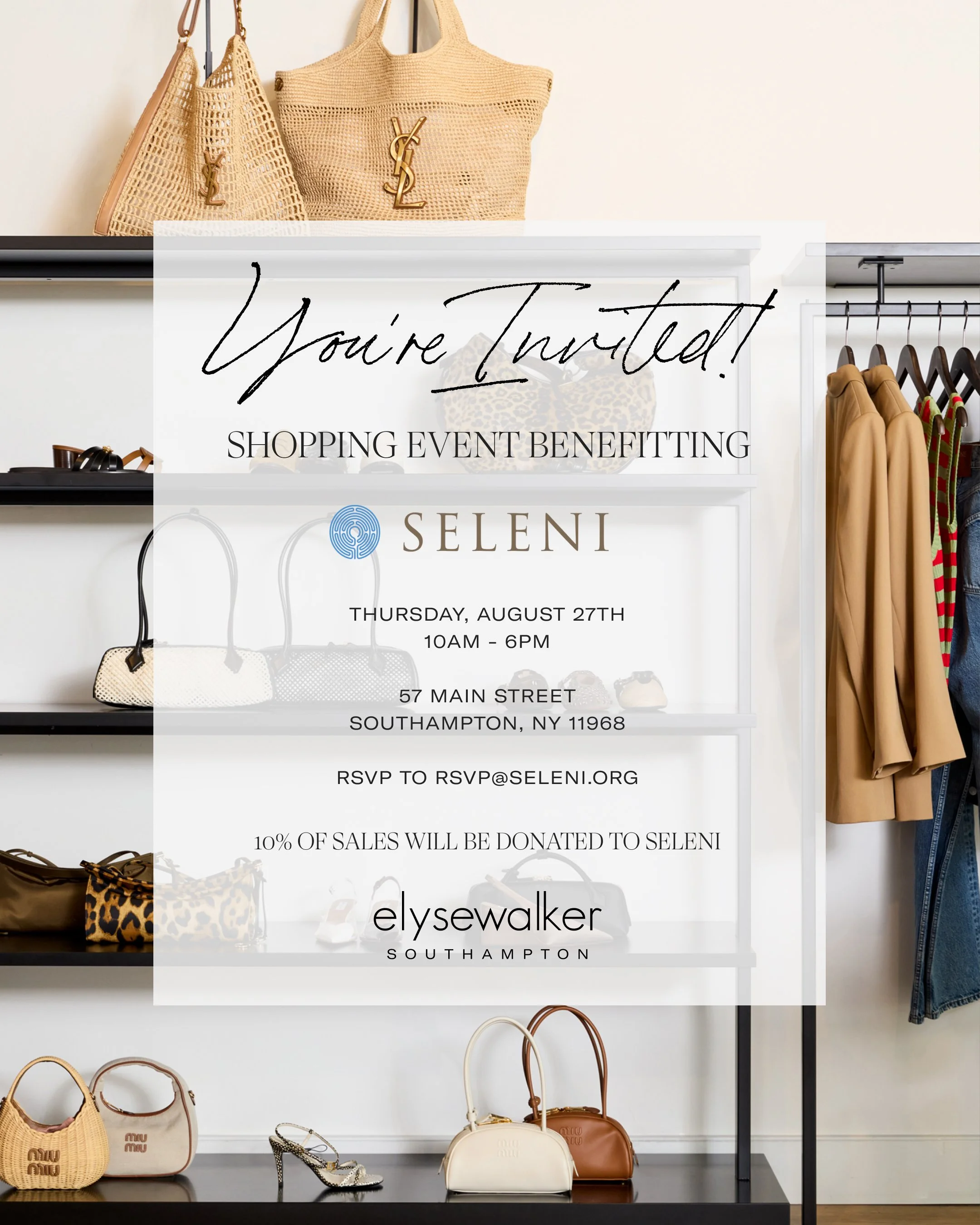 Seleni x elysewalker - Shopping Event