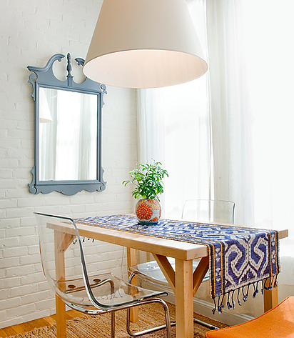 Small Sunroom Breakfast nook After