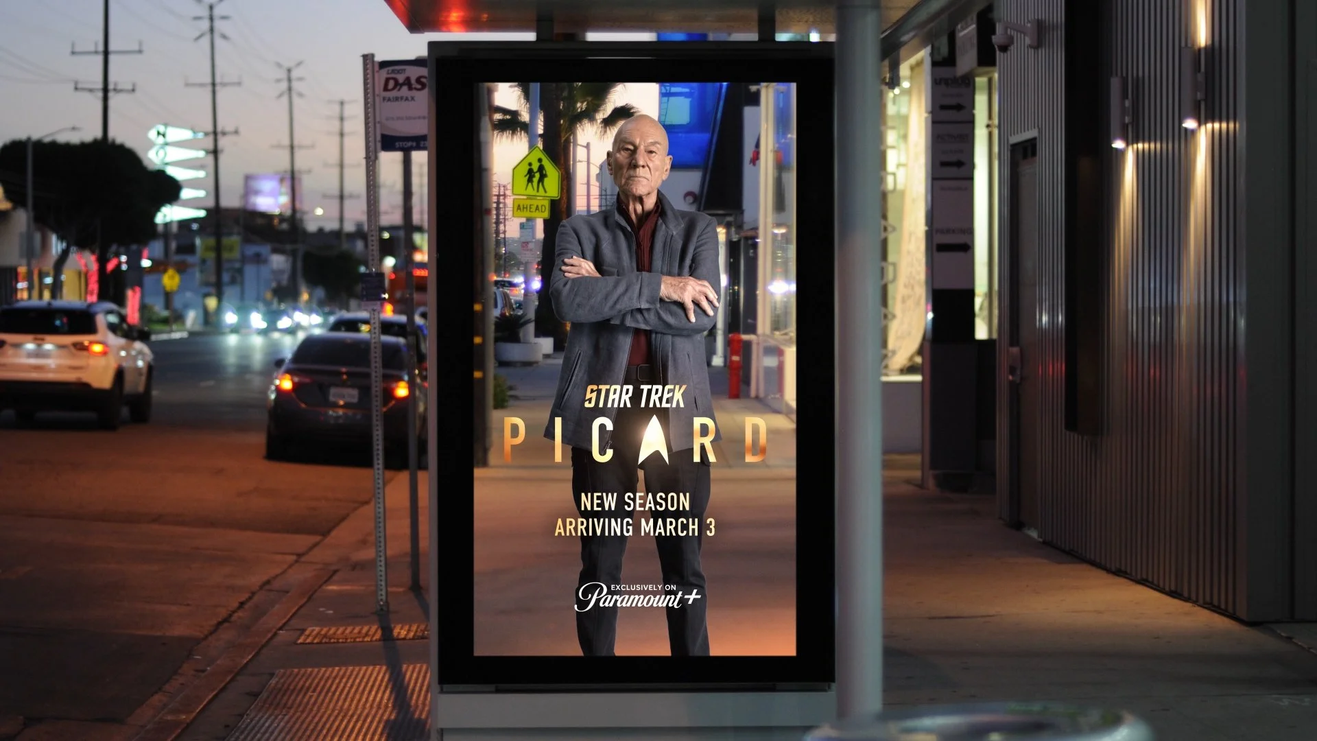 Picard - WeHo Bus Shelter 1