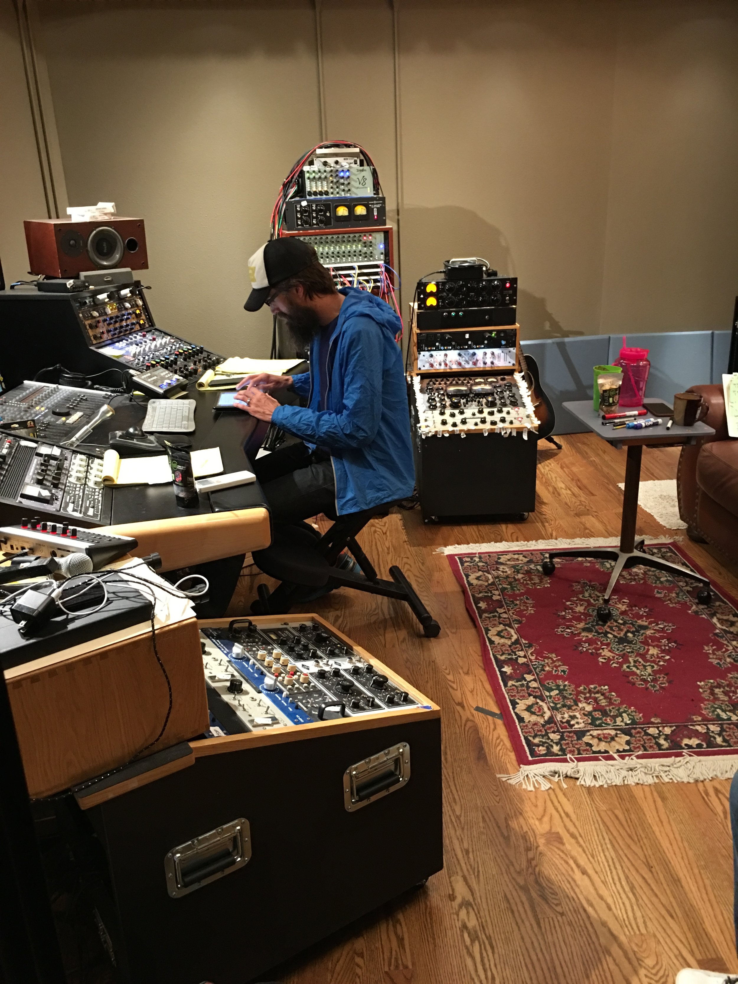 Swingfingers Studio control room