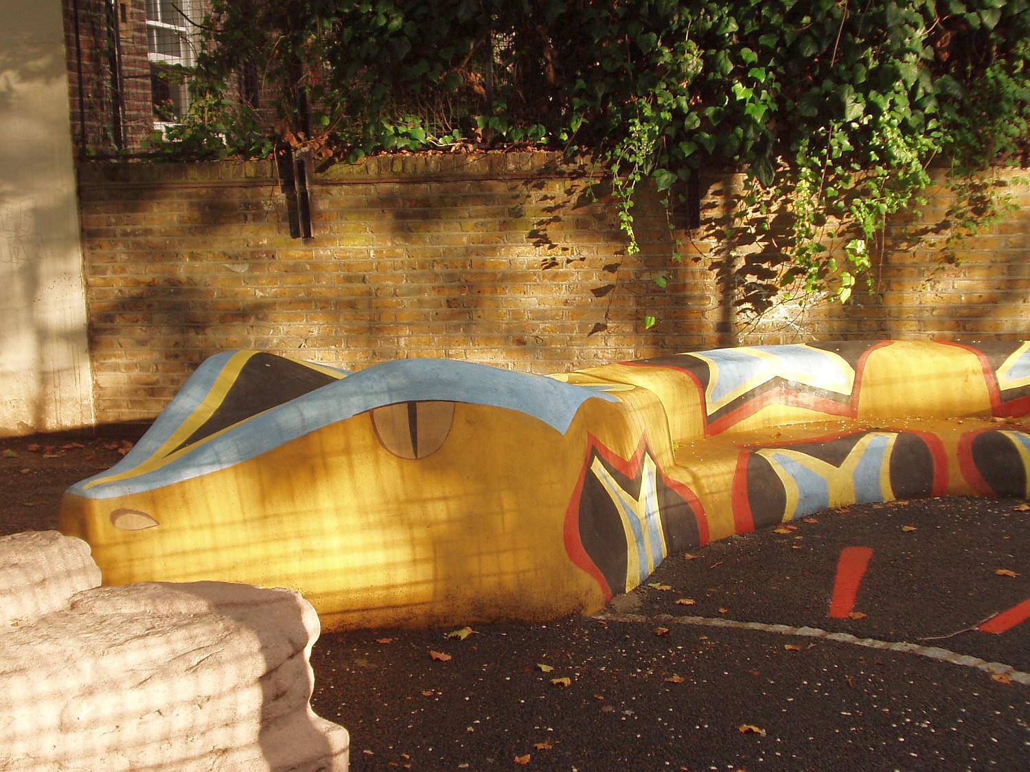 Snake playground, Highgate, London, with Groundwork London