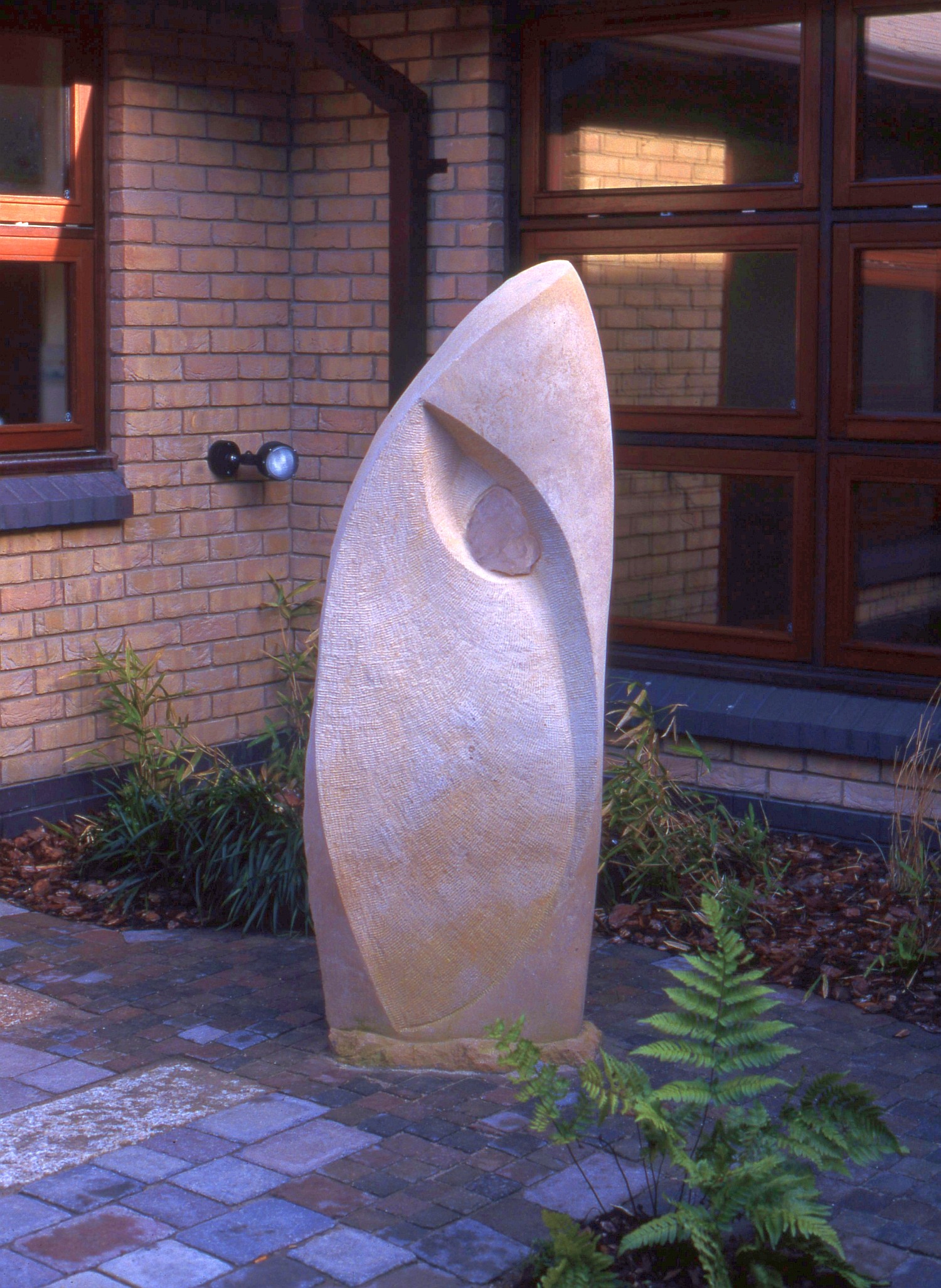 Shady courtyard, New Ridgeway Centre