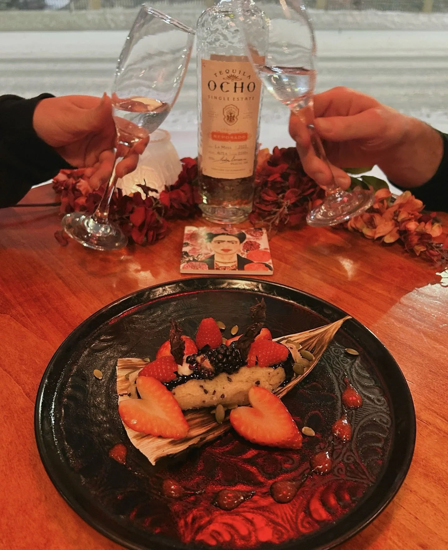 Celebrate Valentine&rsquo;s Day with dinner at MeXo! &hearts;️🥂

We&rsquo;re excited to announce a prix fixe menu crafted by Chef Oscar Moreno, available on February 13 and 14. 🌹

APPETIZER: Smoked Corn and Squash Blossom Soup
A creamy soup made fr