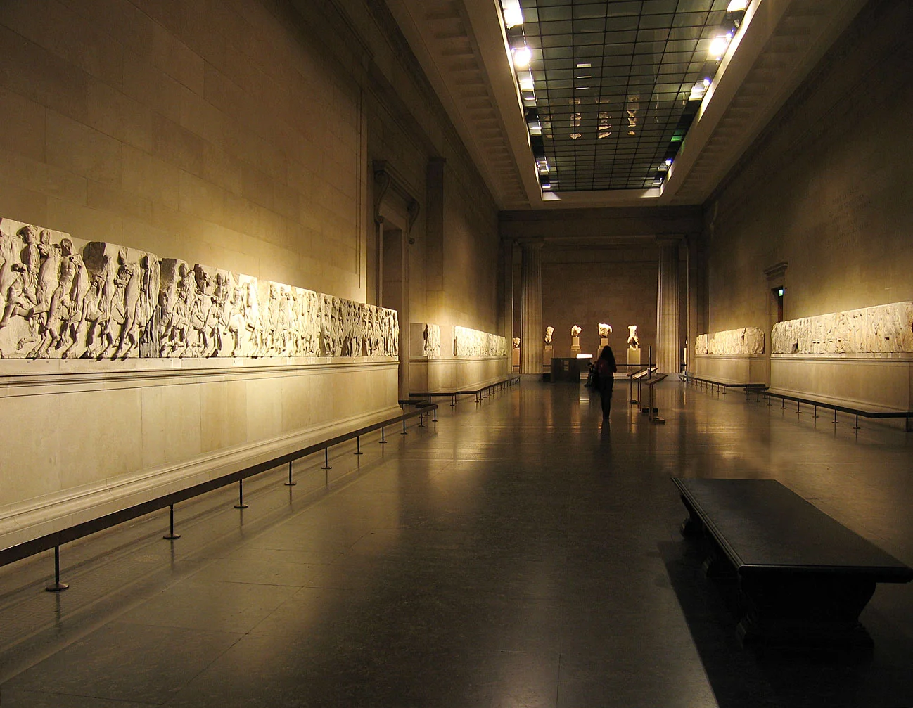 The Elgin Marbles at the British Museum in London