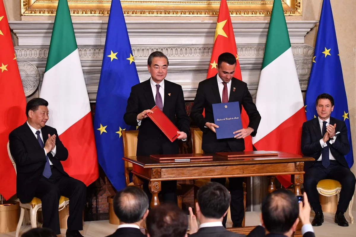 Italy became the first Western European country to sign on to the Belt and Road initiative