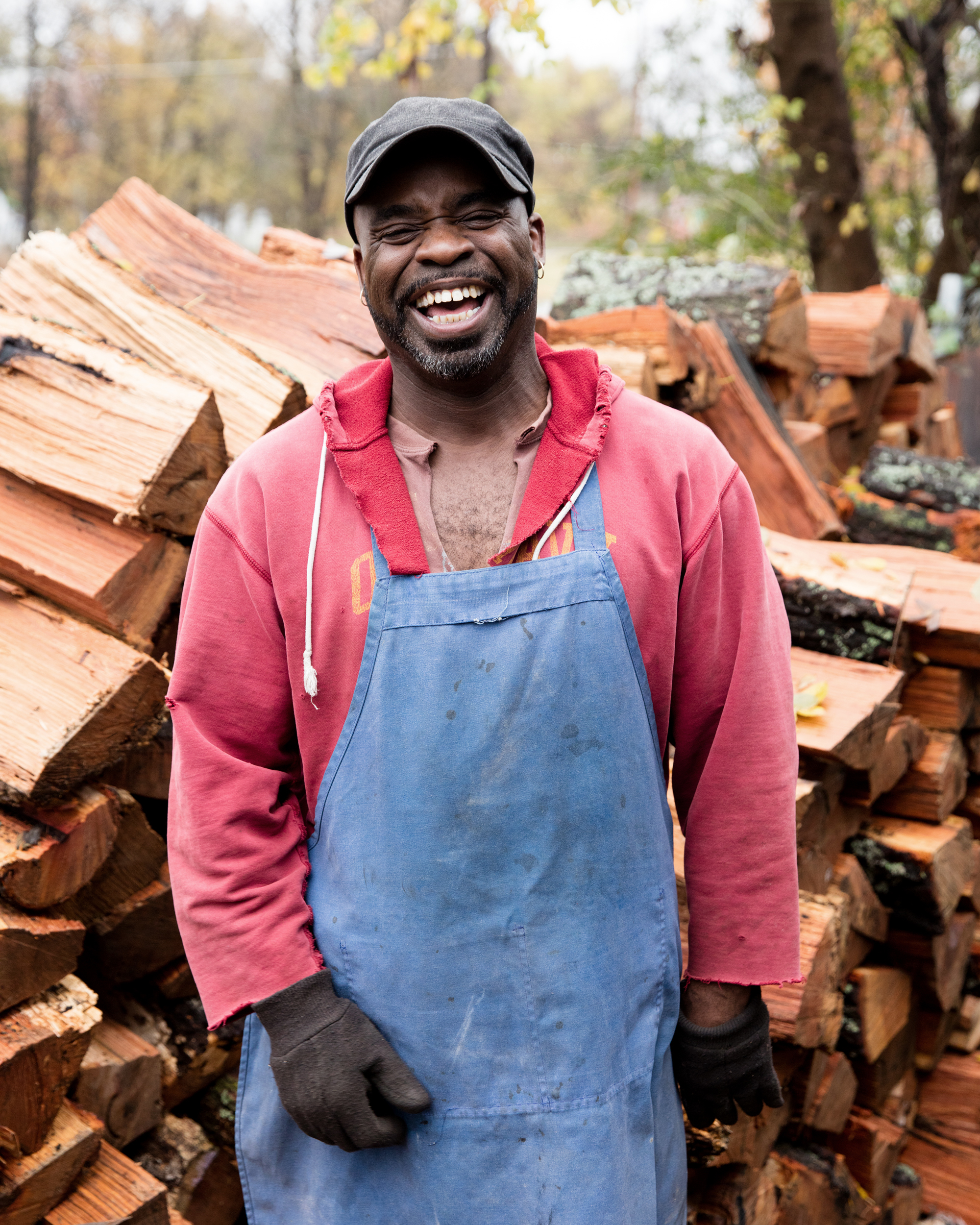 Spanky, Pitmaster at Jones' Bar-B-Q Diner