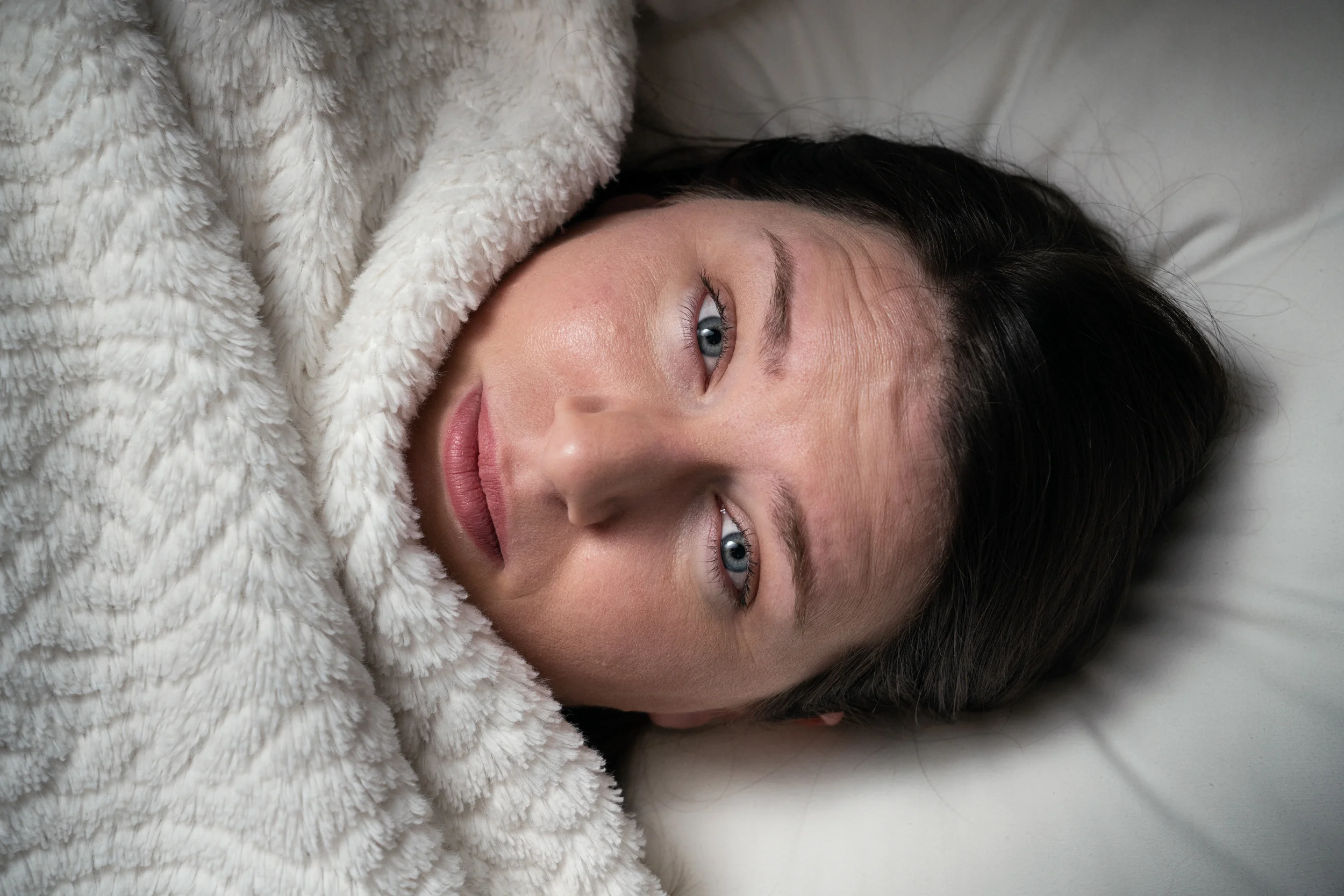 Just to get out of bed in the morning, Jessica has to coax her eyes open from being nearly glued to her eyelids.