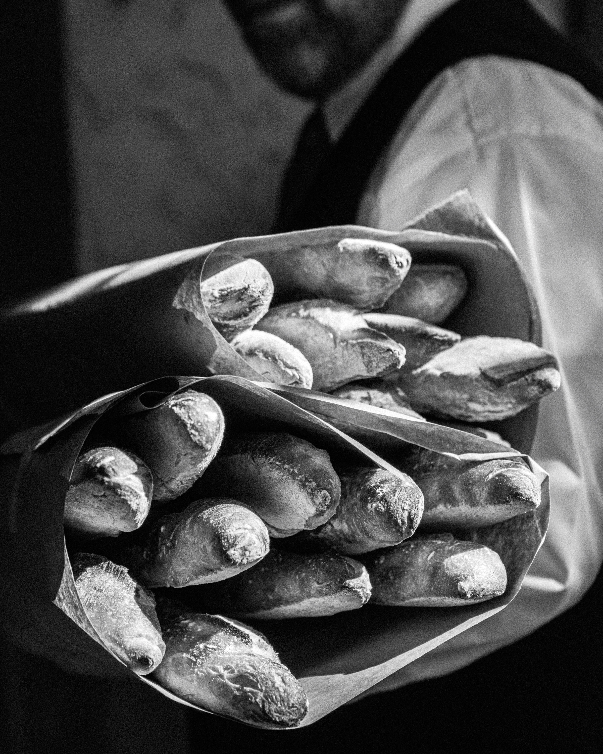 Fresh baguettes at Highlands Bar and Grill.