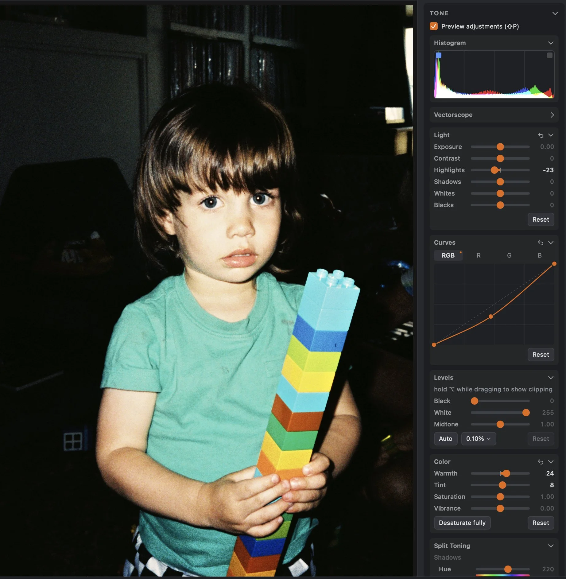 Preview image of Spot Tone's Tone panels
